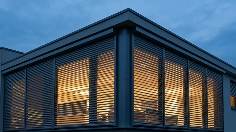 Volets battants traditionnels sur maison de caractère